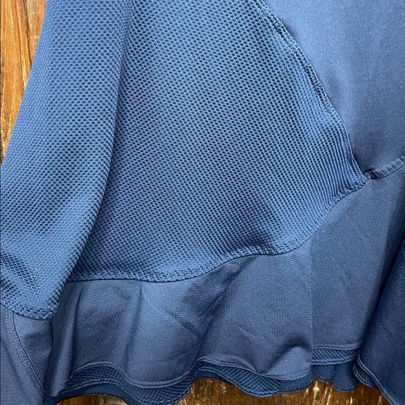 Adidas x Stella McCartney Barricade Tennis Dress Navy Mesh Cutout Racerback M - Picture 4 of 8